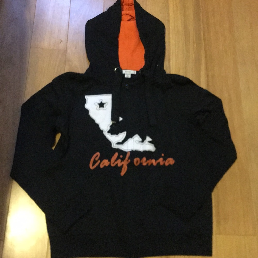 Rosio California Logo Full Zip Hoodie Ladies Size 2XL